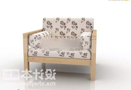 Modernism Coffee Chair Ripple 3d model