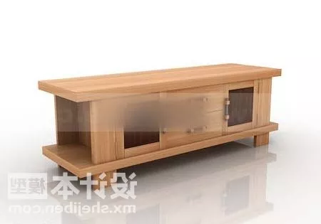 Lcd Monitor Black Frame With Background 3d model