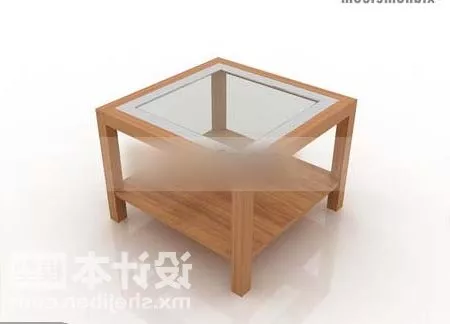 Square Coffee Table V2 3d model Square Coffee Table V2 3d model