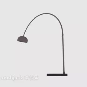 Curved Floor Lamp Modernism Style 3d model