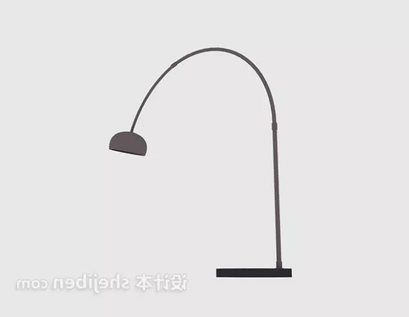 Curved Floor Lamp Modernism Style 3d model Curved Floor Lamp Modernism Style 3d model
