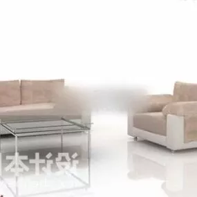Combine Sofa Set 3d model