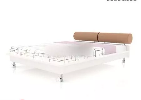 Bedroom Double Bed Simple Style 3d model Bedroom Double Bed Simple Style 3d model