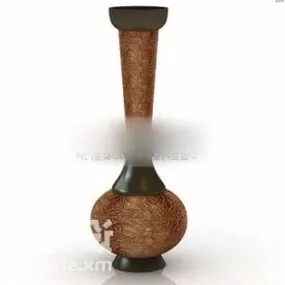 Retro Vase Decorative 3d model