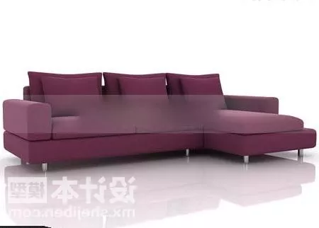 Sofa Cushion Textile 3d model
