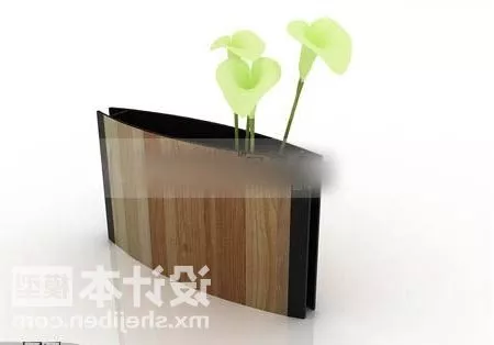 Large Indoor Potted Plant 3d model