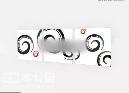 Rosette Circular Shape 3d model
