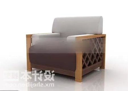Fix Armchair Rotatable 3d model