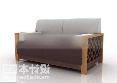 Two Seaters Sofa 3d model Two Seaters Sofa 3d model