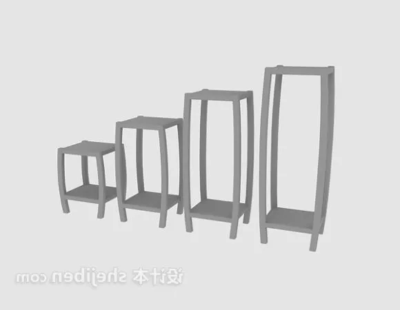 Pretty Hrizantema Flowers 3d model