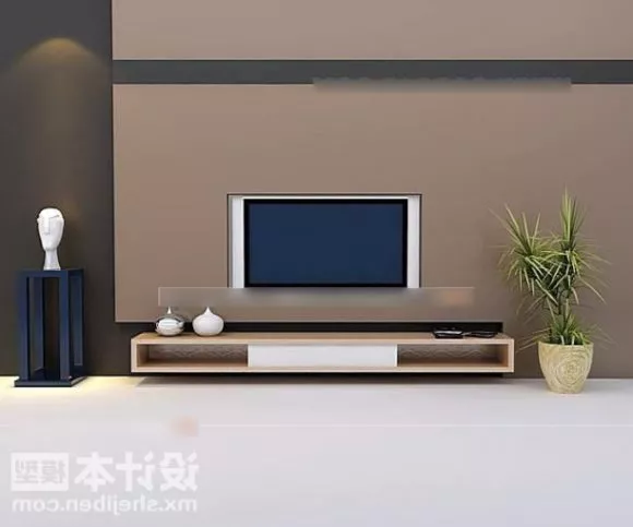 Scary Tv Like Movie 3d model