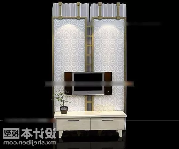 Niche Carved Style 3d model