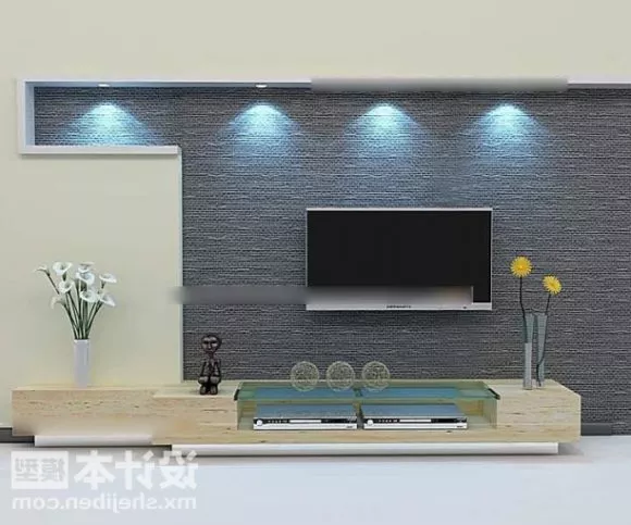 Electrical Flat Tv Gadget 3d model