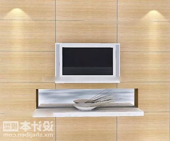 Philips Tv Lcd, Vintage Style 3d model
