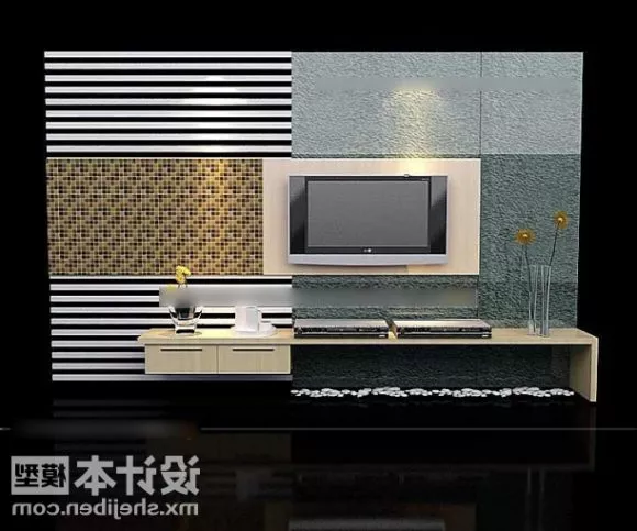 Lcd Tv Thick Benzel 3d model