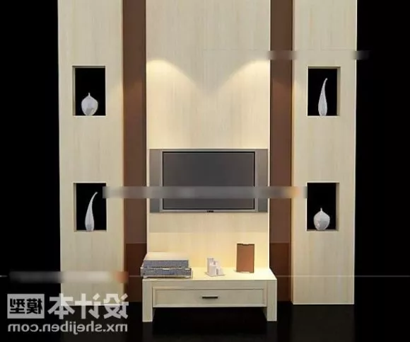 Lcd Tv Thick Benzel 3d model