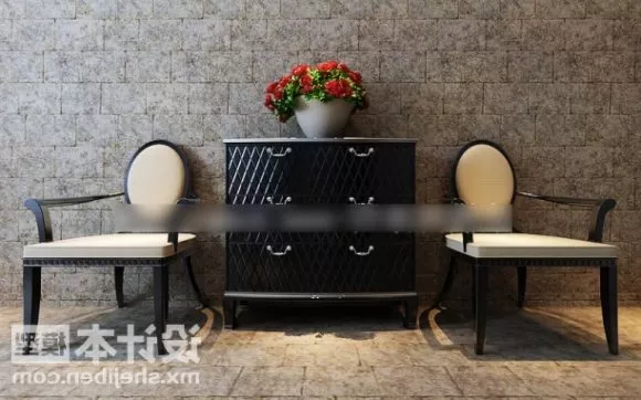 Cashier Desk 3d model