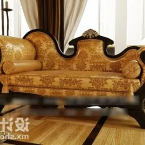 Sofa Lounge Chair Classic Style 3d model