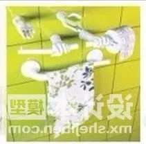 Bathroom Sanitary Wall Mount Pack 3d model