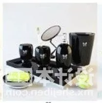 Bathroom Sanitary Black Pack 3d model