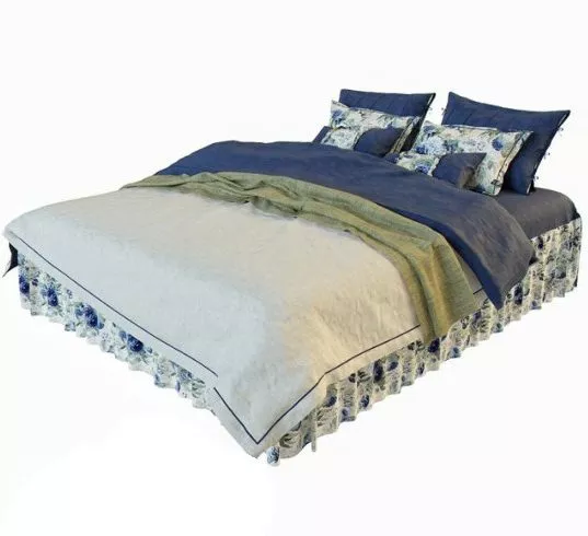 Rolled Duvet 3d model