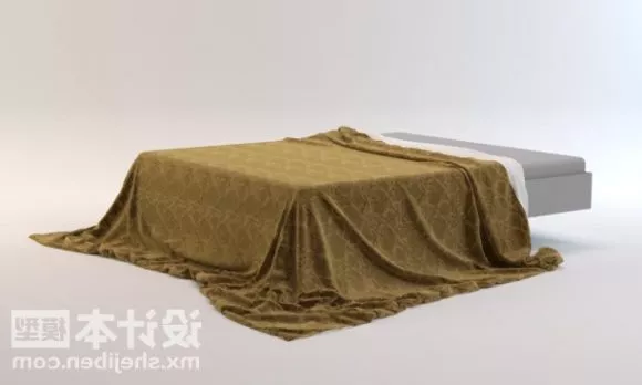 Bed Pochette 3d model