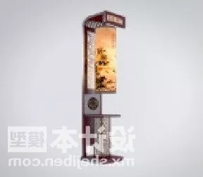 Chinese Table Lamp Hanging Style 3d model Chinese Table Lamp Hanging Style 3d model
