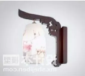 Chinese Style Wall Lamp Lighting Fixtures 3d model