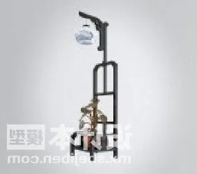 Chinese Traditional Floor Lamp Lighting Fixtures 3d model
