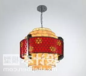Chinese Traditional Lamp Lighting Fixtures 3d model