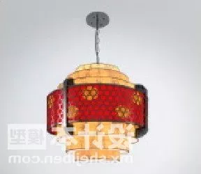 Ceiling Lamp, Crystal Chandelier Lighting 3d model