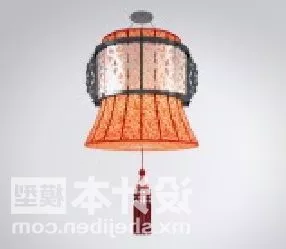 Antique Chinese Lamp Lighting Fixtures 3d model