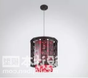 Chinese Traditional Lantern Lamp 3d model