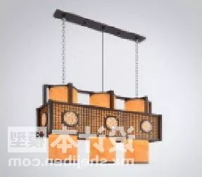 Chinese Lamp Traditional Style 3d model Chinese Lamp Traditional Style 3d model