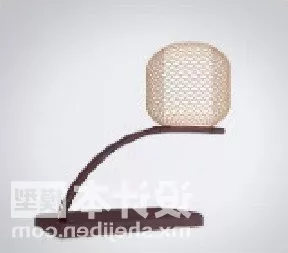 Chinese Lamp Shade Table Lamp Furniture 3d model Chinese Lamp Shade Table Lamp Furniture 3d model