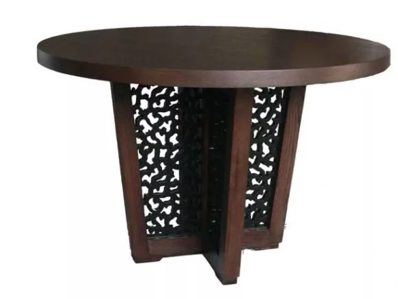 Chinese Round Table Brown Wood Furniture 3d model Chinese Round Table Brown Wood Furniture 3d model