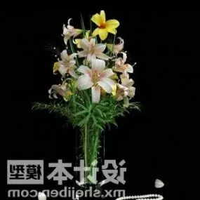 Flower Vase Pot Tableware 3d model