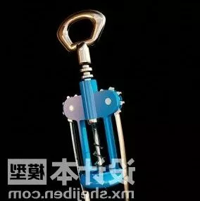 Wine Bottle Opener 3d model