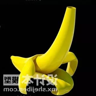 Banana Shaped Tableware 3d model Banana Shaped Tableware 3d model