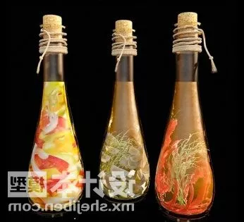 Stainless Steel Water Bottle 3d model