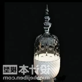 Glass Vase Tableware 3d model