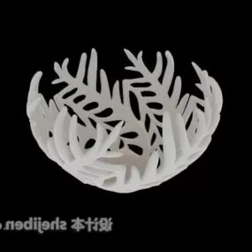 Carved Bowl Vase Decoration Ware 3d model