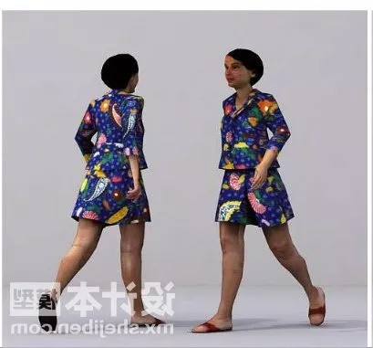 Kimono 3d model