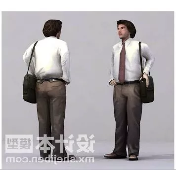 Muscle Man Body Mesh 3d model