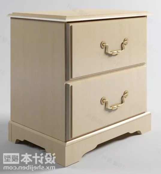 Set Of Coffee Table With Chair 3d model