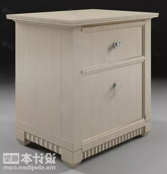 The Bedside Table Carved Leg 3d model The Bedside Table Carved Leg 3d model