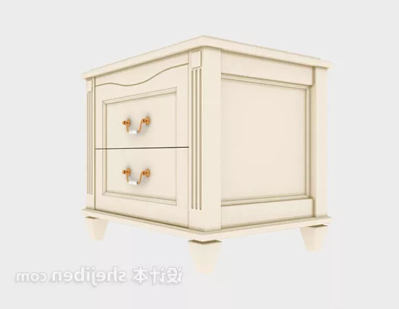 Simple Dining Table 3d model