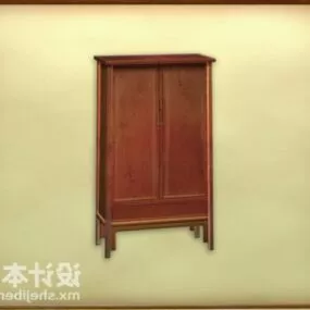 Cabinet Two Door Old Style 3d model