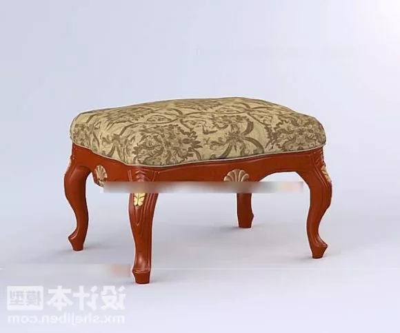 Antique Stool Chinese Furniture 3d model Antique Stool Chinese Furniture 3d model