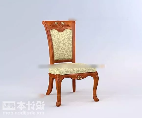 Chrome Bar Chair 3d model